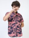 KETCH Men Pink Slim Fit Abstract Printed Casual Shirt...