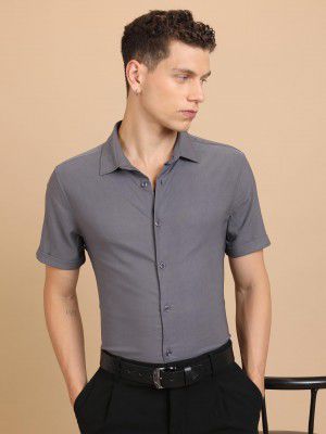KETCH Men Slim Fit Half Sleeve Shirt