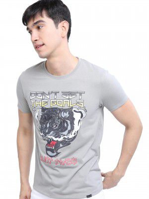 KETCH Men Slim Fit Half Sleeve T-Shirt
