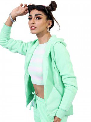 KETCH Polyester Women's Hooded Neck Sweatshirt