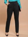 KETCH  Women Regular Fit Black Cotton ...