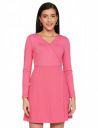 KETCH Women Regular Fit Full Sleeve Dress...