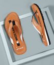 KETIKOE Womens Slipper Ortho-Care Trending Colorful Printed Flip Flops (Pack of 1) Women Flip Flops  (Tan , 8)...