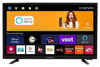Kevin 80 cm (32 Inches) HD Ready Smart LED TV KN32A | With Alexa Built-in