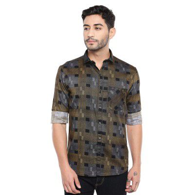 Kevin Swift Mens Regular Fit Casual Shirt