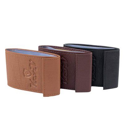 Keviv Unisex Leather Card Holder Pack of 3 (CH-VS-KEVIV-CH001 Multicolour)