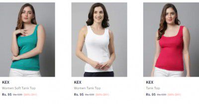 KEX Women Camisoles Starts At Rs 224