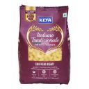 Keya Chifferi Rigati Elbow Pasta 1kg, 100% Durum Wheat | Vegetarian | No MSG | Low in Calories | No Trans Fats | Healthy | Cooked in 10 Minutes...