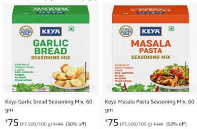 Keya Seasonings at 50% off