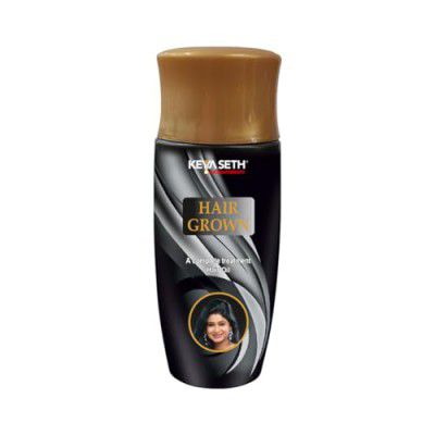 KEYA SETH AROMATHERAPY Hair Grown Oil with Bhringraj for Hair Growth, Thicker, Darker & Shiny Hair with Methi & Amla for Men & Women Hair Oil 100mL