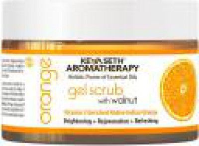 KEYA SETH AROMATHERAPY Orange Gel, Vitamin C, Natural Exfoliation, Brightening Face & Body Scrub  (160 g)