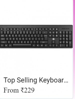 Keyboard from Rs. 229 in Flipkart Big Billion Days   