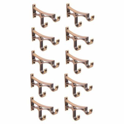 KGL CB28 Stainless Steel Curtain Bracket Finials 