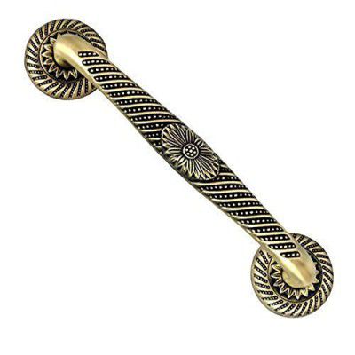 KGL Main Door Handle Brass Antic Finish Home Décor 