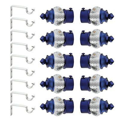 KGL Stainless Steel Curtain Bracket Finials 