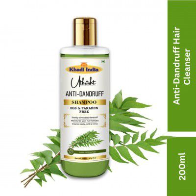 Khadi Anti-Dandruff Shampoo - 200ml | Gently Eliminates Dandruff & Itchiness