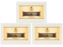 Khadi Ark Combo 100% Organic Handmade Herbal Soap with Essential Oil - Moisture-Rich Nourishment Soap, Paraben Free - Cocoa Butter (Pack of 3)...