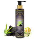Khadi Essentials Activated Charcoal Vitamin C Face Wash with Multani Mitti, Olive Oil For De Tan and Blackheads, 200ml SLS Paraben...
