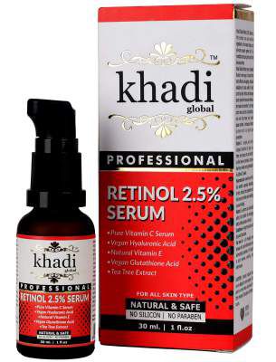Khadi Global Retinol Deep Wrinkle Repair Serum With Vitamin C Serum
