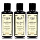 Khadi herbal Amla and Bhringraj Shampoo Strengthens Hair Parabens Free Silicon Free Herbal Shampoo (630 ML)...