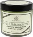 KHADI NATURAL Aloevera , Neem & Basil Face Massage Gel (100 g)...