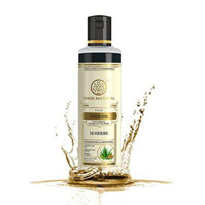 Khadi Natural Ayurvedic 18 Herbs Hair Oil | | 210 ml