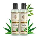 KHADI NATURAL Herbal Green Tea & Aloevera Conditioner Pack of 2 | (210 * 2) (420 ml)...