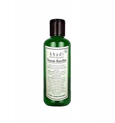 Khadi Natural Herbal Khadi Neem Reetha shampoo 210 ml