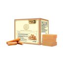 Khadi Natural Sandalwood Soap | Suitable for All Skin Types | Pack of 3 (125g x 3)...