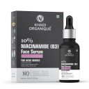 Khadi Organique 10% Niacinamide (B3) Face Serum Moisturizes Skin, Brightening up the Skin, Reduce Hyperpigmentation, No Artificial Fragrance, 30 Ml...