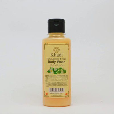 Khadi Pure Ayurveda, Jasmine Mogra Body Wash (210 ml)