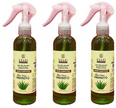 Khadi Shuddha Hand Sanitizer Aloevera Protect Plus