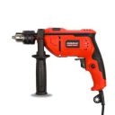 KHADIJA 650 Watt 13mm Power Impact Reverse Forward Rotation Drill Machine with Speed Regulator, Red...