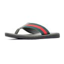 Khadim's Synthetic PVC Sole Green Contrast Flip Flops for Men...