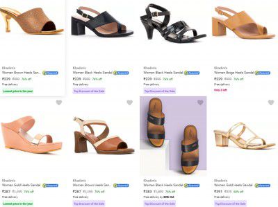 Khadim's Womens Heels Starts ₹239 | Upto 76% Off