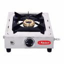 Khaitan 1 Burner Classic Stainless Steel Manual Gas Stove 1 Year Warranty (ISI Certified & BIS Approved)...