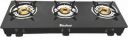 Khaitan 3B BP-JIO Black Glass Manual Gas Stove (3 Burners)...