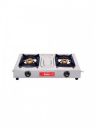 Khaitan Black 2 Burner Classic Stainless Steel Manual Gas Stove...