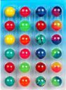 Khasala Brothers Rubber 24 Ps Colorful Jumping Balls For Kids, Crazy Bouncy Pickleball For Kids Outdoor Playing Ball Multicolor (Pack Of 24 Balls)...