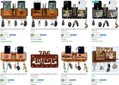 Khatu Crafts Key Holders @ Rs101