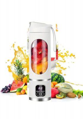 KICHENIQUE Portable Juicer Mixer Blender, 450ML