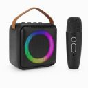 Kidara PartyBlast Karaoke Speaker and Wireless Mic for Kids Toddlers Bluetooth LED Portable Boys Girls Perfect Family Gatherings Birthday Parties Ages 4, 5, 6, 7, 8, 9, 10+ Years (Black/Blue/Beige)...