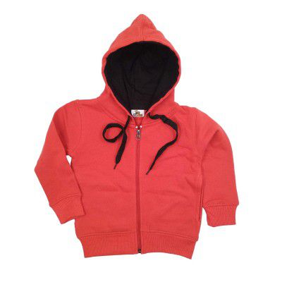Kidbee Baby Boys Cotton Blend Hooded Sweatshirt
