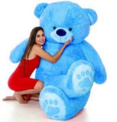 Kiddie Castle Teddy Bear Blue Colors Size 3 Feet - 36 inch  (Blue)