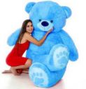 Kiddie Castle Teddy Bear Blue Colors Size 3 Feet - 36 inch  (Blue)...