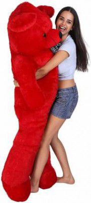 Kiddie Castle Teddy Bear Red Colors Size 3 Feet - 36 inch