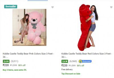 Kiddie Castle Teddy Bears Up to 86% off