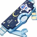 Kiddie Galaxia® Space Theme Pencil Box for Kids, Space Pencil Box for Boys, Kids Pencil Box for Boys & Girls, Pencil Box for Boys, Space Theme Return Gifts for Kids (With Accessories)...