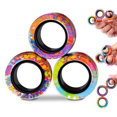 Kidology Magnetic Fidget Rings | 4+ Year 