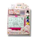 Kidorado - Stationery Set for Girls and Boys| Kids Return Gift- 5In 1 Cartoon SchoolItems for Kids- Water Colours, Brush, Canvas, Fun and Art Decoration Stickers| Birthday GiftIdea (Bunny), Multicolor...